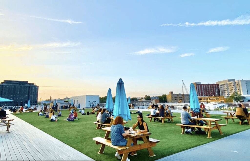 best outdoor dining spots DC